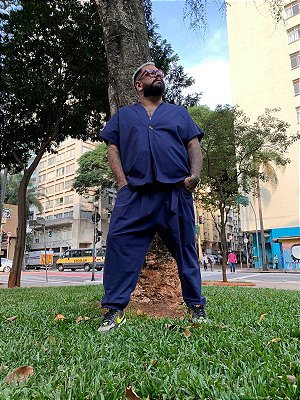 CALÇA ANNA - AZUL MARINHO