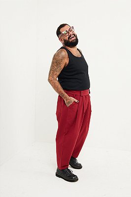 Calça Anna - Bordo