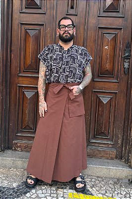 Saia Claúdio - Marrom