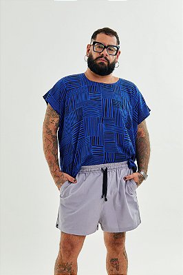 Shorts Thiaga - Cinza