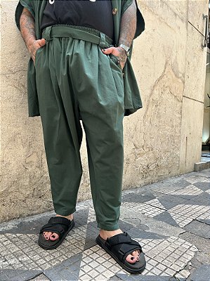 CALÇA ANNA - VERDE MILITANTE