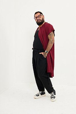 CHEMISE PATRICK ME DÊ FENDA - Bordô