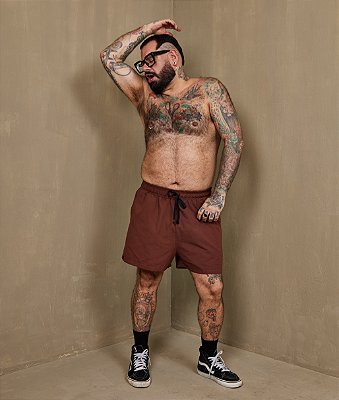 Short Thiaga - Marrom