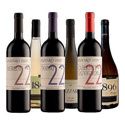 Combo Vinhos Tintos + Brancos