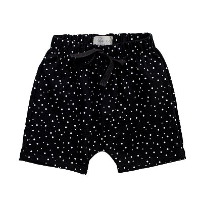 Short piguinhos de amor preto