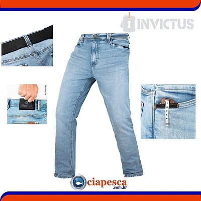 Calça Invictus Jeans Nation Azul Artico