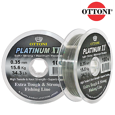 Linha Ottoni Platinum XT Cinza 100m