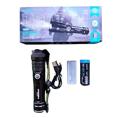 Lanterna Tática Ecooda LED P50 EC6201