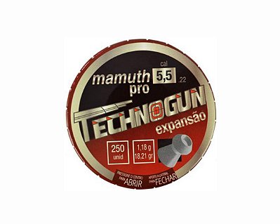 Chumbo Technogun Mamuth Pro 5.5 c/125