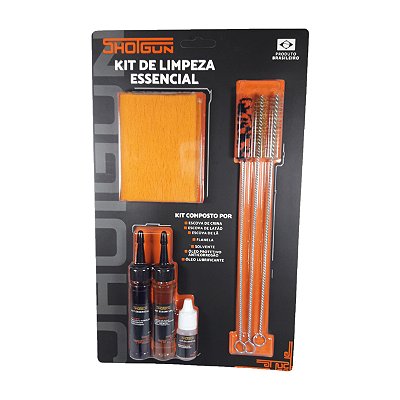 Kit de limpeza Essencial Cal 45  KE - 45 SHOTGUN