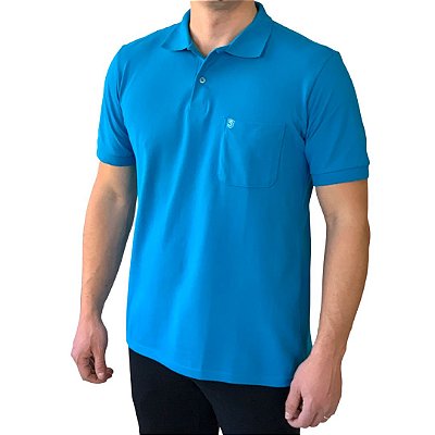 Polo Sudotex Piquet Com Bolso Manga Curta