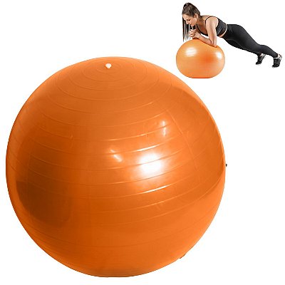 Bola Suiça Para Pilates 75cm Yoga Academia Exercícios Treino
