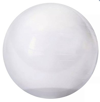 Bola De Pilates 75cm Transparente Yoga Fisioterapia Academia