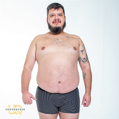 Boxer Microfibra - Risca de Giz