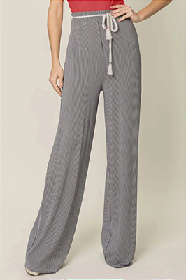 Calça Pantalona Malha MVS
