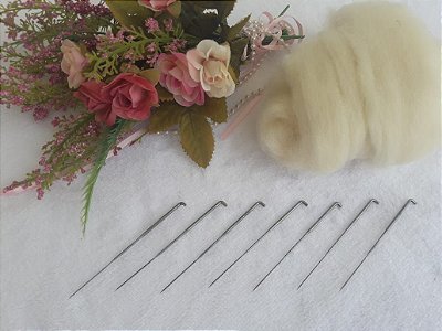 KIt Agulha de Feltragem Com 3 unidades