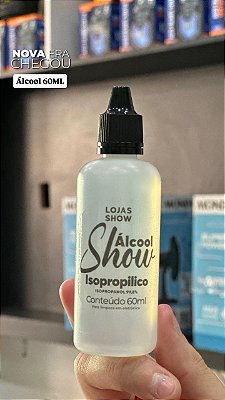 ÁLCOOL ISOPROPANOL SHOW 60ML