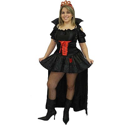 Rainha Negra Luxo - SOMENTE ALUGUEL