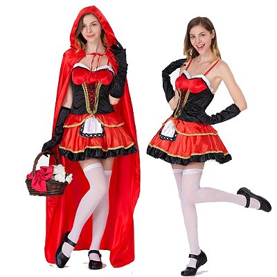 Chapeuzinho Vermelho Veludo Plus - SOMENTE ALUGUEL