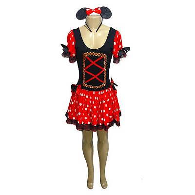 Minnie Trançada Luxo - SOMENTE ALUGUEL
