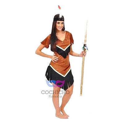 Pocahontas Veludo - SOMENTE ALUGUEL