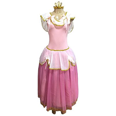 Bela Adormecida Luxo Rosa - SOMENTE ALUGUEL