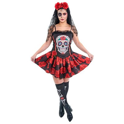 Caveira Mexicana Luxo - SOMENTE ALUGUEL
