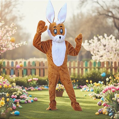 Coelho Marrom Cabeção Novo - SOMENTE ALUGUEL