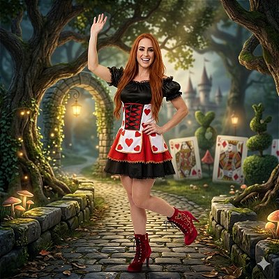 Fantasia Boneca de Corda Adulto - SOMENTE ALUGUEL