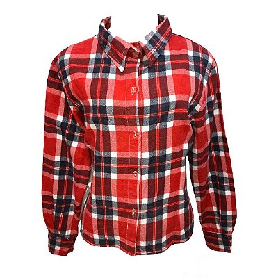 Camisa Caipira Xadrez Algodão - SOMENTE ALUGUEL