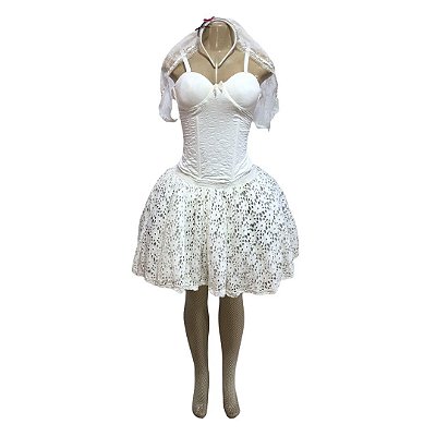 Noiva Junina Conjunto Rendada - SOMENTE ALUGUEL