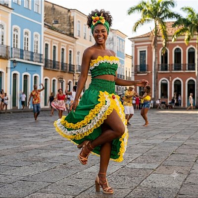 Fantasia Carmem Miranda Adulto - SOMENTE ALUGUEL