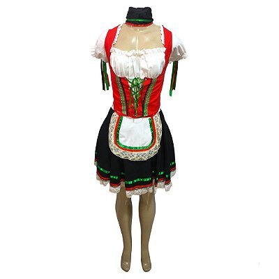 Portuguesa Corpete Fitas - SOMENTE ALUGUEL