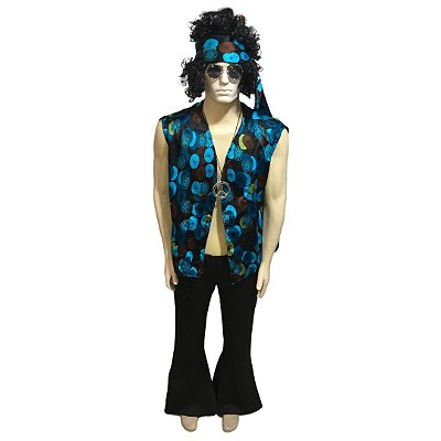 Hippie Colete Luxo com Discos - SOMENTE ALUGUEL