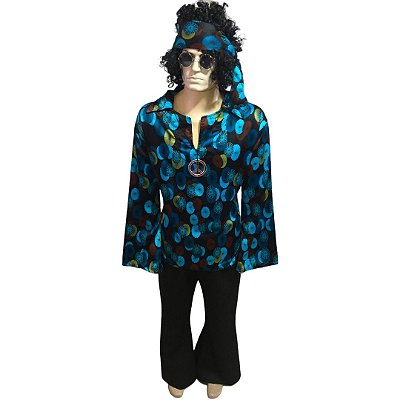 Hippie Masculino Luxo com Discos - SOMENTE ALUGUEL