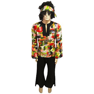 Hippie Masculino com Pinturas - SOMENTE ALUGUEL