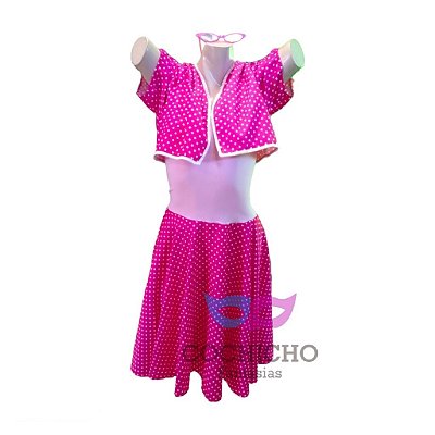 Anos 60 Vestido de Colan com Bolero - SOMENTE ALUGUEL