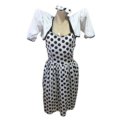 Anos 60 Vestido com Bolero - SOMENTE ALUGUEL