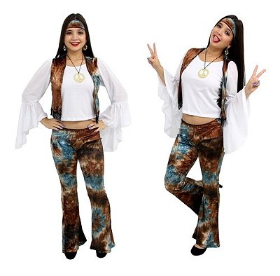Hippie Calça Tie Dye - SOMENTE ALUGUEL