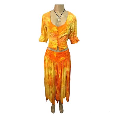 Hippie Conjunto Tie Dye - SOMENTE ALUGUEL