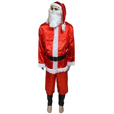 Papai Noel Cetim - SOMENTE ALUGUEL