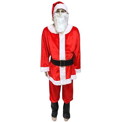 Papai Noel Veludo - SOMENTE ALUGUEL