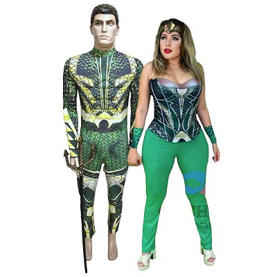 Casal Aquaman - SOMENTE ALUGUEL