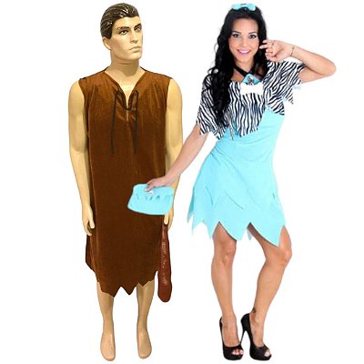 Casal Barney e Betty Veludo - SOMENTE ALUGUEL