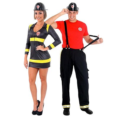 Casal Bombeiros Inverno - SOMENTE ALUGUEL