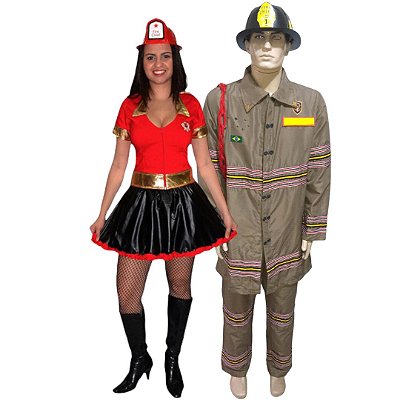 Casal Bombeiros Luxo - SOMENTE ALUGUEL