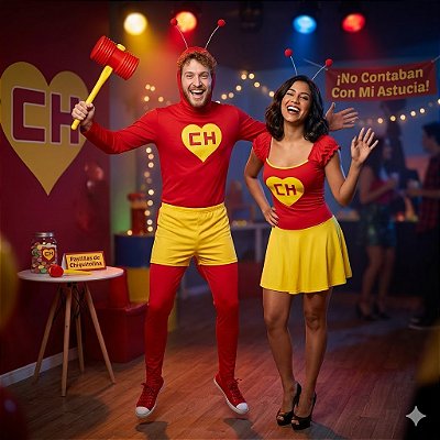 Fantasias Casal Chapolim - SOMENTE ALUGUEL