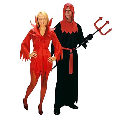 Casal Diabinhos - SOMENTE ALUGUEL