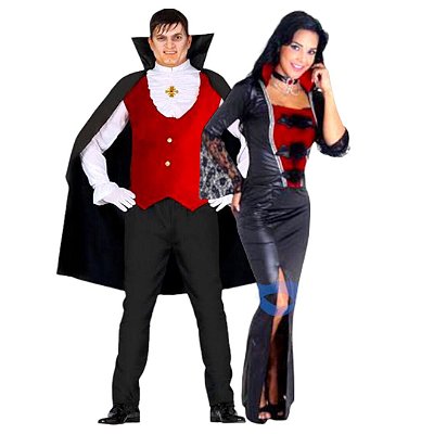 Casal Drácula - SOMENTE ALUGUEL