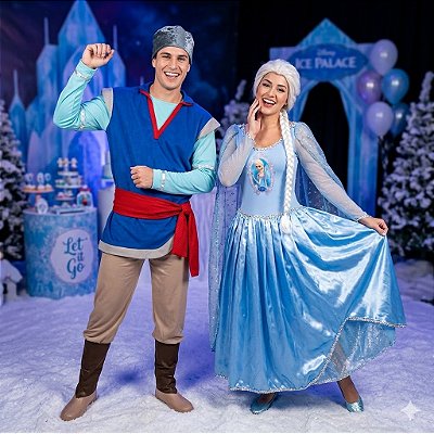 Fantasias Casal Frozen - SOMENTE ALUGUEL